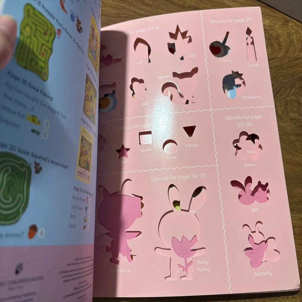 Make and Do Super Cute Activity Book Marion Billet Stickers Puzzles *Used